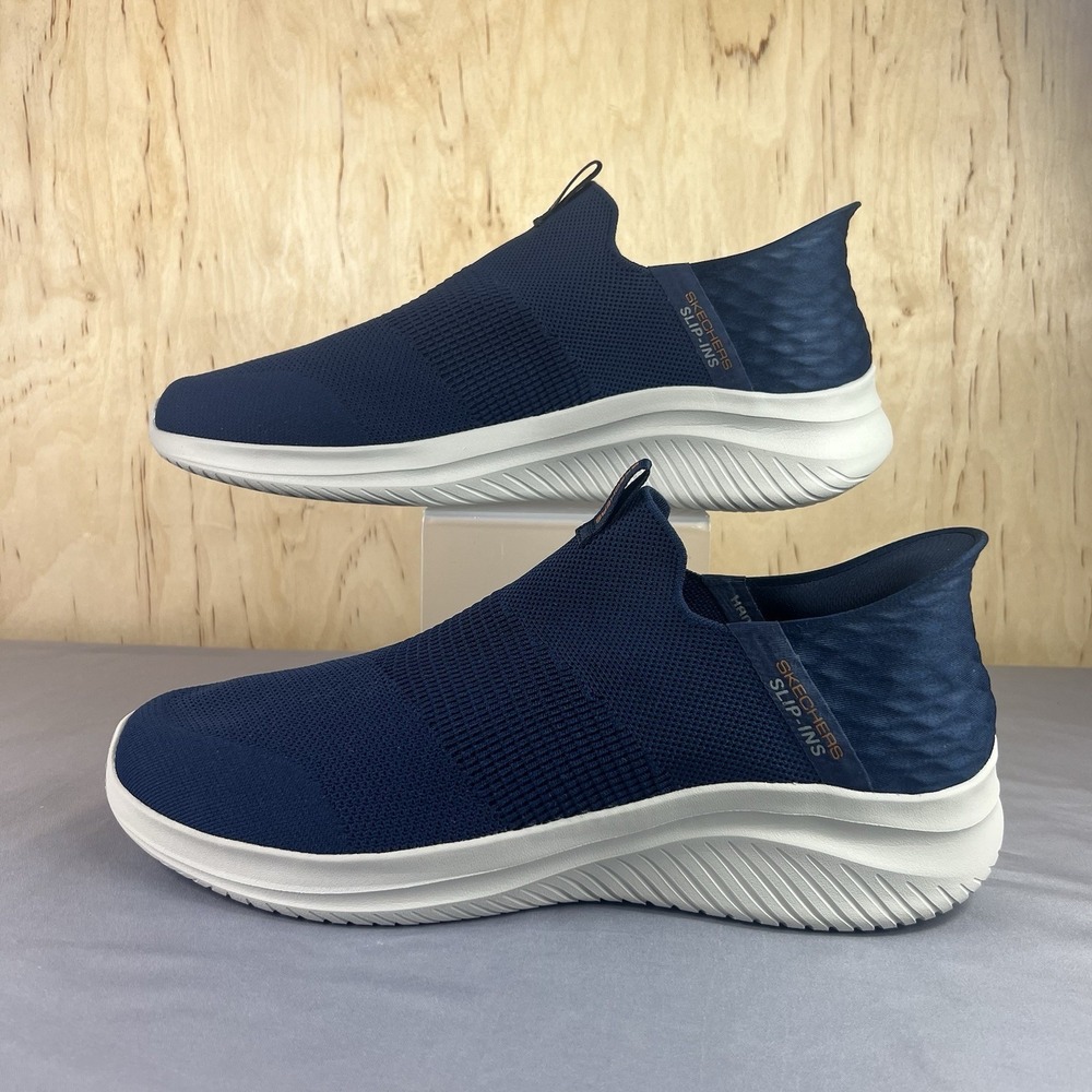 Skechers Slip-ins Ultra Flex 3.0 Smooth Step Men's Size 14 Navy 232450W